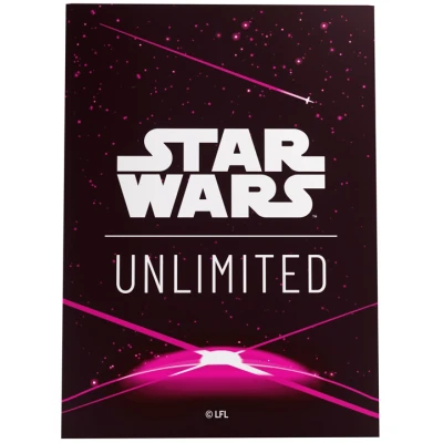 Afbeelding van Gamegenic Star Wars: Unlimited Art Sleeves: Card Back Magenta (60 stuks)