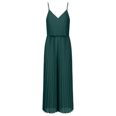 Afbeelding van Apart Plisseeoverall Jumpsuit, Dames, Maat: 38, Emerald