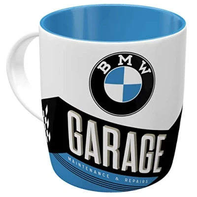 Afbeelding van Nostalgic Art koffietas BMW Garage