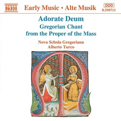 Afbeelding van Nova Schola Gregoriana Adorate Deum (CD)