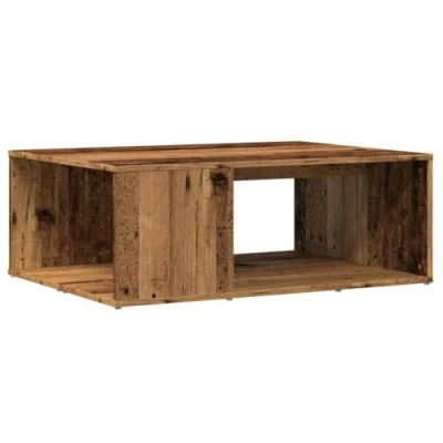 Image de vidaXL Table basse vieux bois 90x67x33 cm d&#039;ingénierie856552