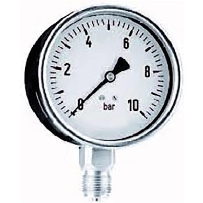 Afbeelding van Rvs Kast 63 Mm Glycerine Gevuld ¼&quot; Onderaansl. 0 6