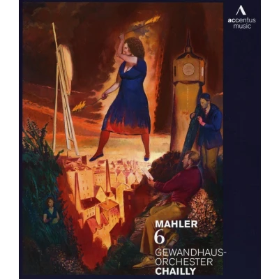 Afbeelding van Gewandhausorchester Leipzig, Riccardo Chailly Mahler: Symphonie No.6 (Blu ray)