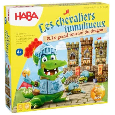 Afbeelding van Haba !!! Jeu Les chevaliers tumultueux &amp; Le grand tournoi du dragon (F = NL 2011721006 DE 2011721001) (DE/E/F/NL/IT/ES).