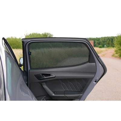 Afbeelding van Car Shades PV SELEO5E18 Autoruit zonwering zwart Polyester