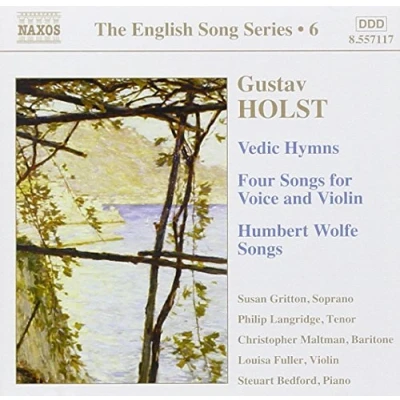 Afbeelding van Susan Gritton &amp; Philip Langridge Holst: Songs (CD)