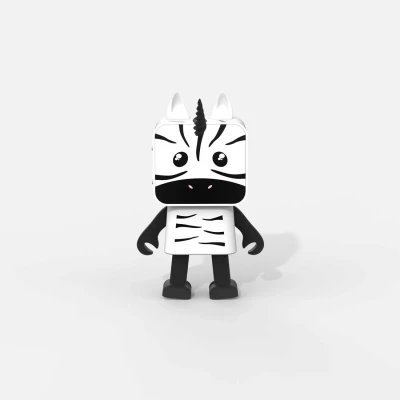 Afbeelding van Mob bluetooth speaker dancing animals zebra