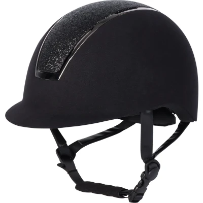 Afbeelding van Harry&#039;s Horse Cap Regal Velvet Sparkle Zwart 55 57cm Agradi.be