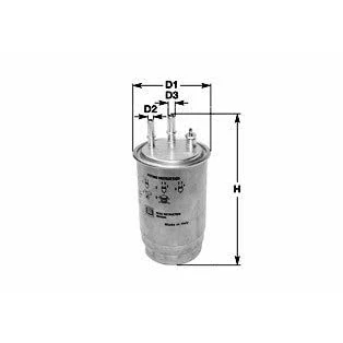 Afbeelding van CLEAN Filter DNW2503 Brandstoffilter met snelkoppeling, wateraftapplug, insert OPEL: Meriva A