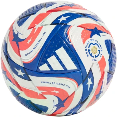 Afbeelding van adidas Performance FIFA CLUB World CUP PRO Voetbal, Maat: 5, White power blue dark lucid red