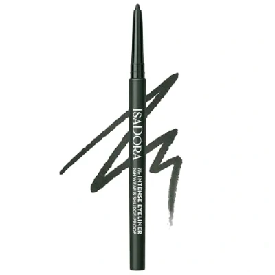 Afbeelding van IsaDora The Intense Eyeliner 24H Wear And Smudge proof 63 Steel Gray