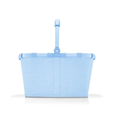 Afbeelding van reisenthel Carrybag Stabiele boodschappenmand met veel opbergruimte en praktische binnenzak, elegant waterdicht design, frame Twist Powder Blue
