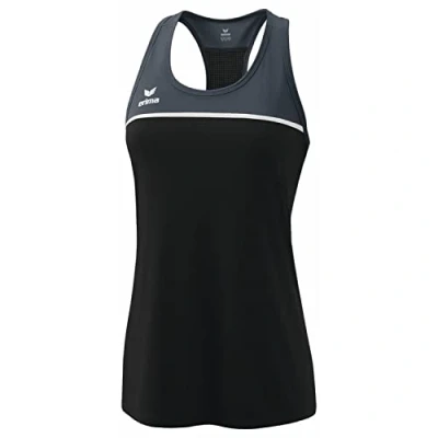Afbeelding van CHANGE by erima tanktop black grey/slate grey/wit / 36
