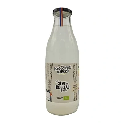 Afbeelding van Biologisch berkensap 100% natuurlijke detox drank Frankrijk fles 1 l