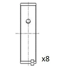 Afbeelding van Fai Autoparts Drijfstanglager BB2011 STD