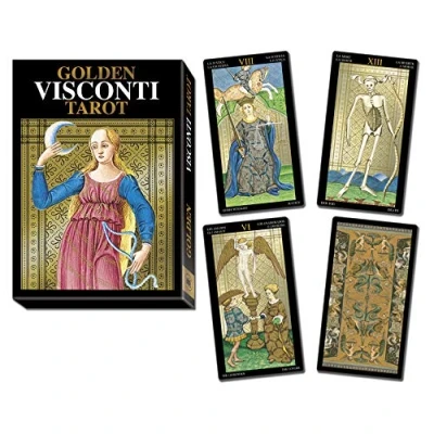 Afbeelding van Golden Visconti Tarot