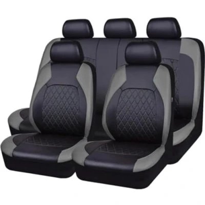 Afbeelding van KaloKLU Autostoelhoezen voor Dacia Sandero Stepway 3.GEN 2.Gen 2012 2013 2014 2015 2016 2017 2018 2019 2020 2025, comfortabele ademende interieur accessoires