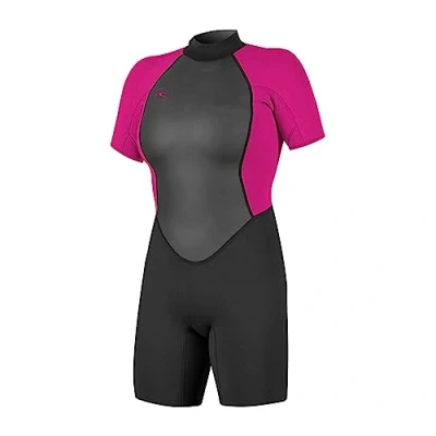 Afbeelding van O&#039;Neill Wetsuit Maat L Vrouwen zwart/roze