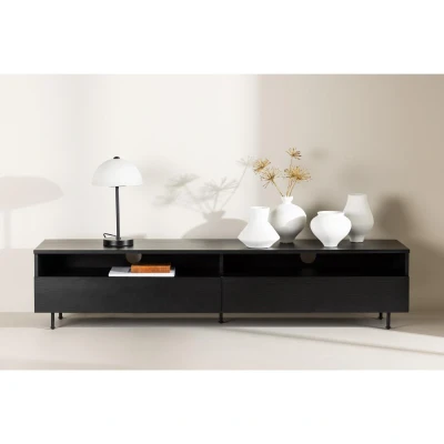 Afbeelding van Clelia tv meubel 180 cm zwart