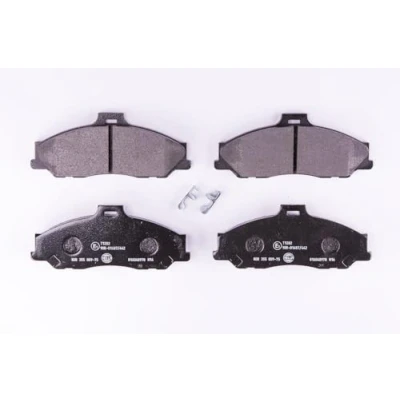 Afbeelding van HELLA 8DB 355 009 751 Remblokkenset Met akoestische slijtagewaarschuwing toebehoren MAZDA: B Series Pickup, BT 50 Platform/Chassis