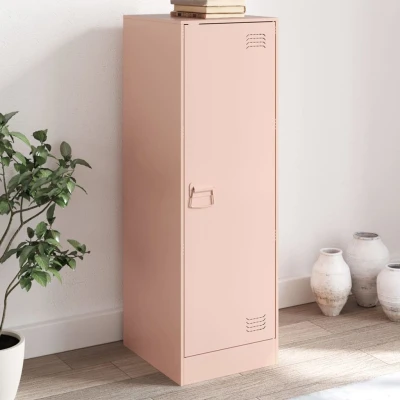 Afbeelding van Dressoir 34,5x39x107 cm staal roze