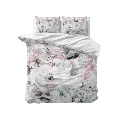 Afbeelding van Dekbedovertrek Lits Jumeaux 240x200 Dreamhouse Satijn Roze