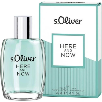 Afbeelding van s. Oliver Here And Now for men Eau de toilette 30 ml