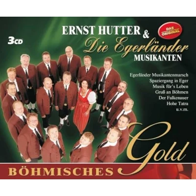 Afbeelding van Ernst Hutter &amp; Egerlander Musikanten Böhmisches Gold (3 CD)