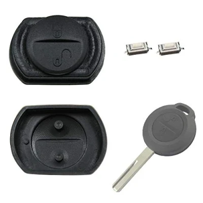 Afbeelding van Compatibel met Mitsubishi Colt &amp; Smart Forfour 454 rubberen toetsenbord + 2 microknoppen