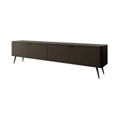 Afbeelding van Meubella TV Meubel Lima Zwart 200 cm