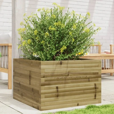 Afbeelding van Plantenbak 70x70x45,5 cm geïmpregneerd grenenhout