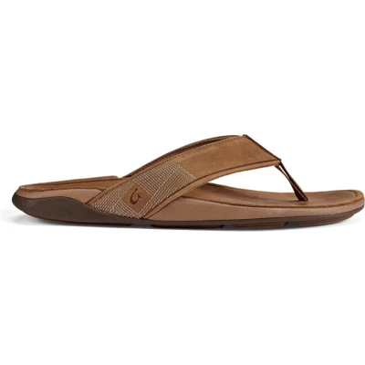 Afbeelding van Tuahine Slippers Heren Toffee 800 46 Bruin