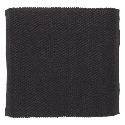Afbeelding van Sealskin Delhi Badmat 60x60 cm Katoen Donkergrijs