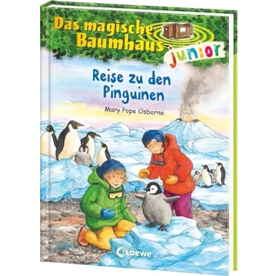 Afbeelding van Das magische Baumhaus junior (Band 37) Reise zu den Pinguinen