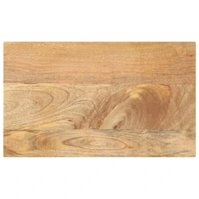 Afbeelding van Tafelblad rechthoekig 50x20x2,5 cm massief mangohout