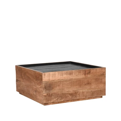 Afbeelding van Noble salontafel mangohout 80x80 cm