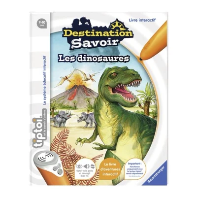 Image de Livre interactif Destination Savoir Dinosaures Ravensburger pour Lecteur Tiptoi