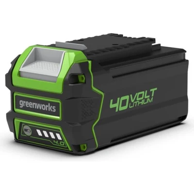 Afbeelding van Greenworks Accu 40 Volt 4.0 Ah 72 Wh Laadtijd: 60 min Geschikt voor alle V Accumachines Laadindicator Gereedschap