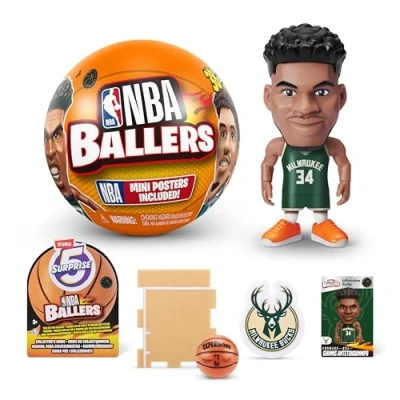 Afbeelding van 5 SURPRISE NBA Ballers (1 capsule)