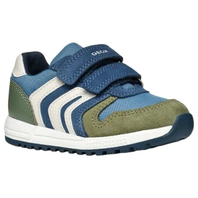 Afbeelding van Geox B Alben Boy A Sneakers voor jongens, Sage Avio