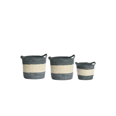 Afbeelding van Light &amp; Living Mand KILKEE Ø40x40cm Blauw Set van 3