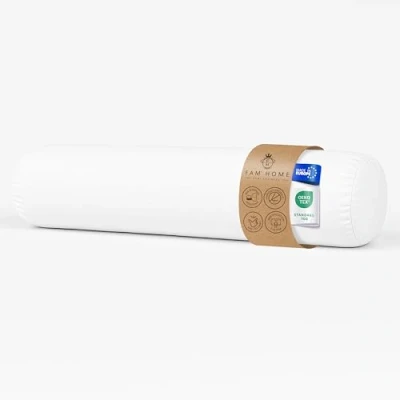 Afbeelding van FAM Home nekrol, 160 cm, 1 stuk, 21 x nekrol voor 2 personen, orthopedisch, ademend, wasbaar, holle vezel, gerecycled polyester, hotelkwaliteit, zacht