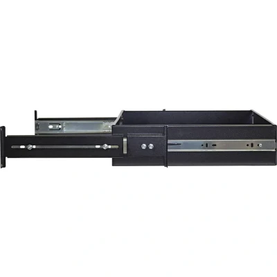 Afbeelding van Intellinet 714938 19 inch Schuiflade voor patchkast 2 HE Geschikt kastdiepte: vanaf 450 mm Zwart (RAL 9005)
