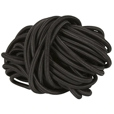 Afbeelding van Elastiek zwart 7mm 20m