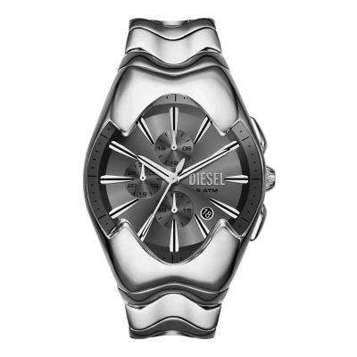 Afbeelding van Diesel Heren horloge zilverkleurig met stalen band