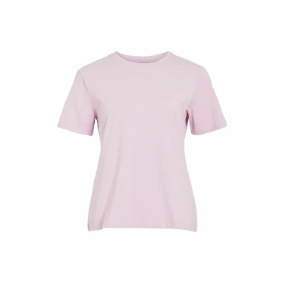 Afbeelding van VILA Vinoranoos Tshirt basic, Dames, Maat: XXL, Winsome orchid