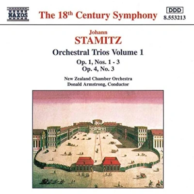 Afbeelding van New Zealand Chamber Orchestra, Donald Armstrong Stamitz: Orchestral Trios Volume 1 (CD)