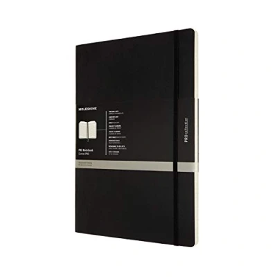 Afbeelding van Moleskine Professional Notitieboek A4 Softcover Zwart