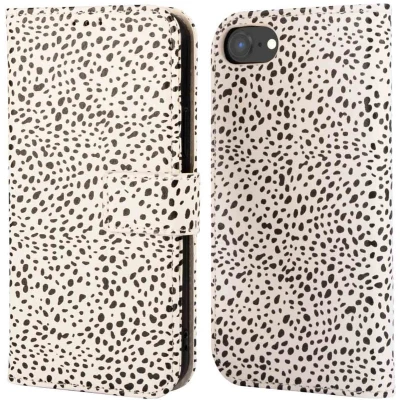 Afbeelding van imoshion Hoesje Geschikt voor iPhone 6 / 6s 7 8 SE (2020) (2022) Design Bookcase smartphone Desert Dots