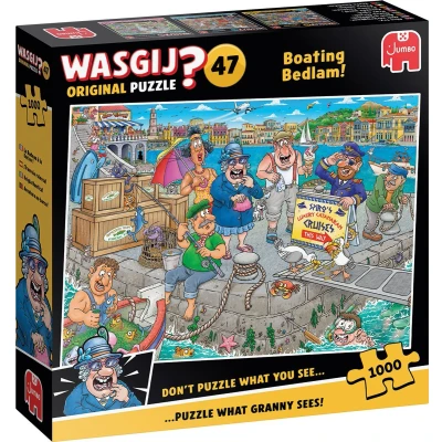 Afbeelding van Wasgij Original 47 De boot in! 1000 stukjes puzzel Legpuzzel